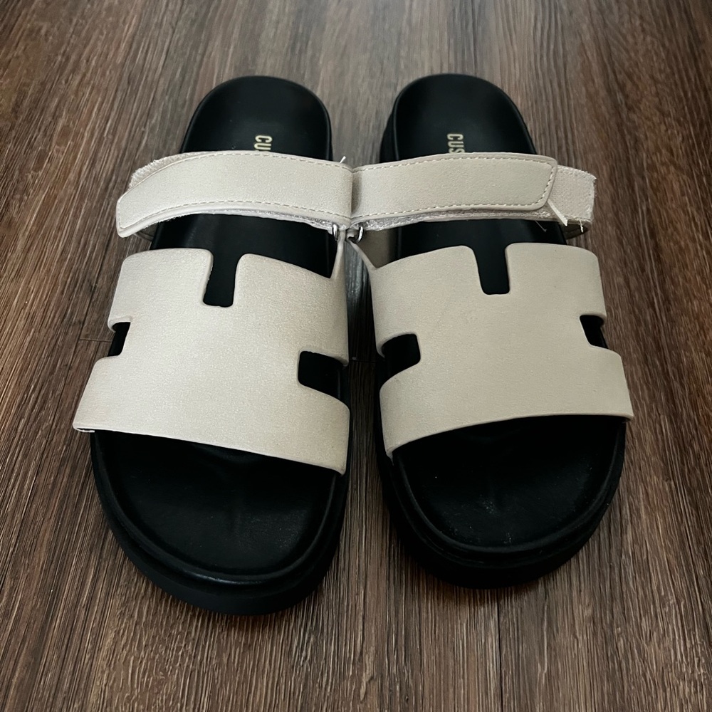 Elegant Cream Sandals